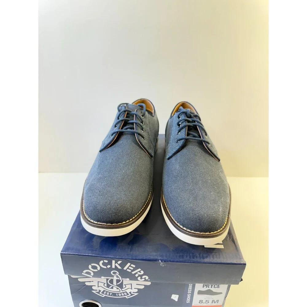 Dockers Mens Casual Dress Shoes Blue US 8.5